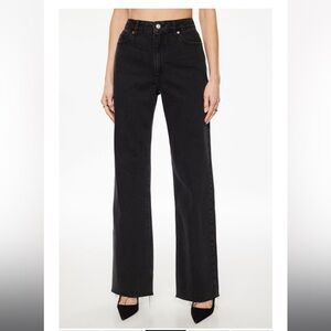 Black wide leg Heidi dynamite jeans